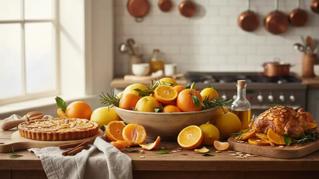 Cítricos de invierno en acción: 2 recetas geniales con naranja