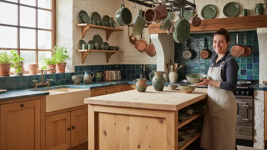 Cómo transformar un cuarto olvidado en cocina rústica