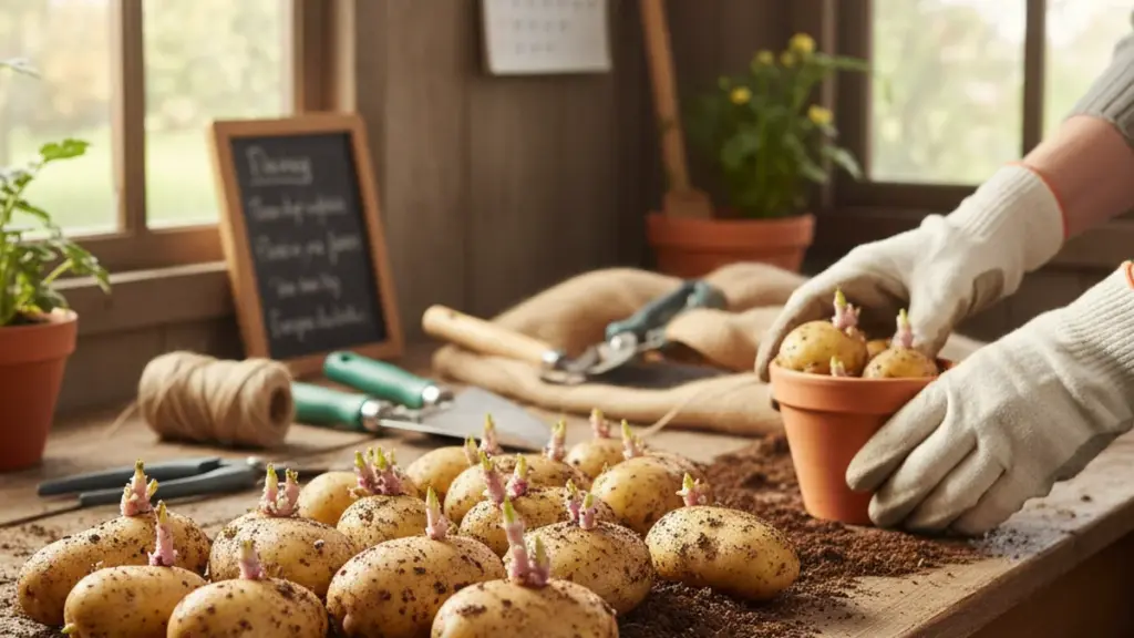 El secreto sorprendente para cosechar un cubo de patatas
