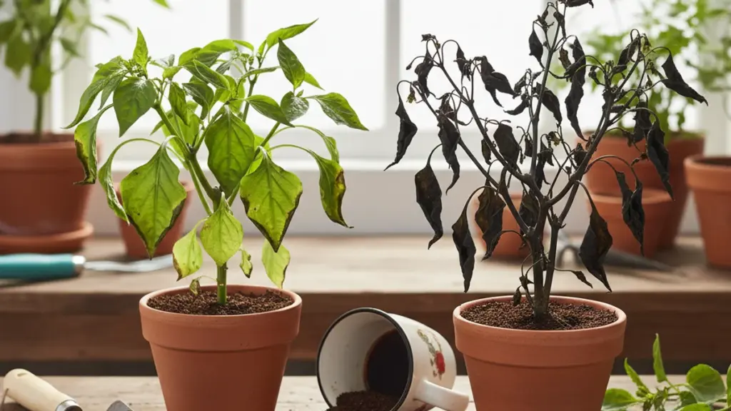 Por qué el café mata tus plantas: verdad impactante