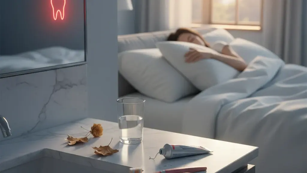 Por qué nunca debes dormir sin cepillarte los dientes